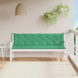 vidaXL Gartenbank-Auflage 200 x 50 x 7 cm grün 1 St.