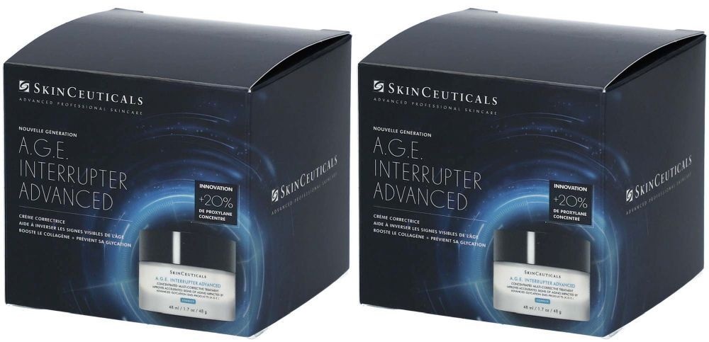 SkinCeuticals A.G.E. INTERRUPTER ADVANCED 2x48 ml crème pour la peau