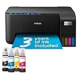 Epson EcoTank ET-2861 stampante multifunzione inkjet 3in1 A4, serbatoi ricaricabili alta capacità, 4 flaconi inclusi pari a 4500pag B/N 7500pag colore, Wi-FI Direct, USB (ECOTANK ET-2861)