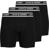 JACK & JONES Jack & Jones, Men's Jacsolid Boxer Briefs Pack Boxershorts, 3er Pack)