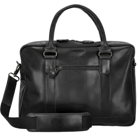 Buckle & Seam Aktentasche Everett 15" black dot