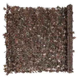 Mendler Windschutz 300 x 150 cm Braun Kunststoff