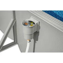 BESTWAY Hydrium Stahlwandpool Komplett-Set Ø 360 x 120 cm inkl. Sandfilteranlage