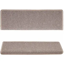 vidaXL Stufenmatte 65 x 21 cm Hellbraun