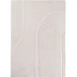 KADIMA DESIGN Teppich Schlafzimmer Boho Elegant Waschbar Wohnzimmer Esszimmer Pflegeleicht Creme 160x230 cm OEKO-TEX – LAVAREDO von Kadima Design
