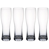 Villeroy & Boch Purismo Beer Weizenbierglas 0,5l 4er Set