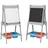 aiyaplay 3-in-1 Kindertafel, doppelseitige Kinder Staffelei, mit Kreidetafel, Whiteboard