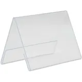Securit Securit® Transparenter Plakathalter A7 - Vertikal - Acryl, - Doppelseitig