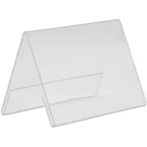 Securit Securit® Transparenter Plakathalter A7 - Vertikal - Acryl, - Doppelseitig