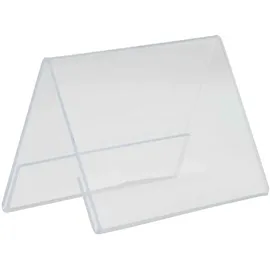 Securit Securit® Transparenter Plakathalter A7 - Vertikal - Acryl, - Doppelseitig