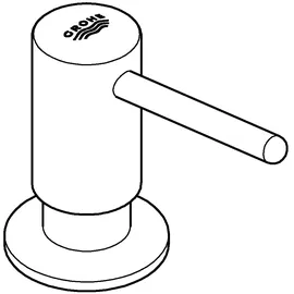 Grohe Seifenspender Contemporary 500ml Supersteel