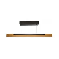 Deko-Light Pendelleuchte Madera 342234 LED-Pendelleuchte LED LED fest eingebaut