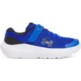 Under Armour Surge 4 AC Kinder Team Royal/Black/Black 32