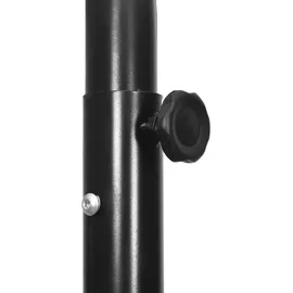 vidaXL Basketballständer Weiß 282-352 cm Polyethylen