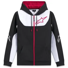 Alpinestars Sessions V3 Kapuzenjacke Herren Schwarz/Weiß/Rot L