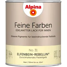 Alpina Feine Farben Lack 750 ml No. 31 elfenbein-rebellin