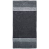 Dyckhoff Saunatuch XL Two-Tone Stripe grau 100,0 x 200,0 cm