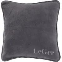 LeGer Home by Lena Gercke Dekokissen "Anisa", grau (grau,