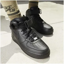 Nike Air Force 1 Mid '07 Herren Black/Black 44,5