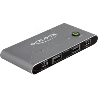 DeLock 11486 - 2-Port KVM Switch, HDMI