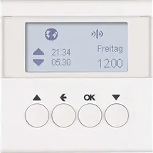 Berker Jalousie-Schaltuhr S.1/B.3/B.7 polarweiß, glänzend