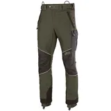 PSS Arbeitshose X-treme Work ohne Membran Grün/Schwarz Größe 94 schlank und groß - S lang