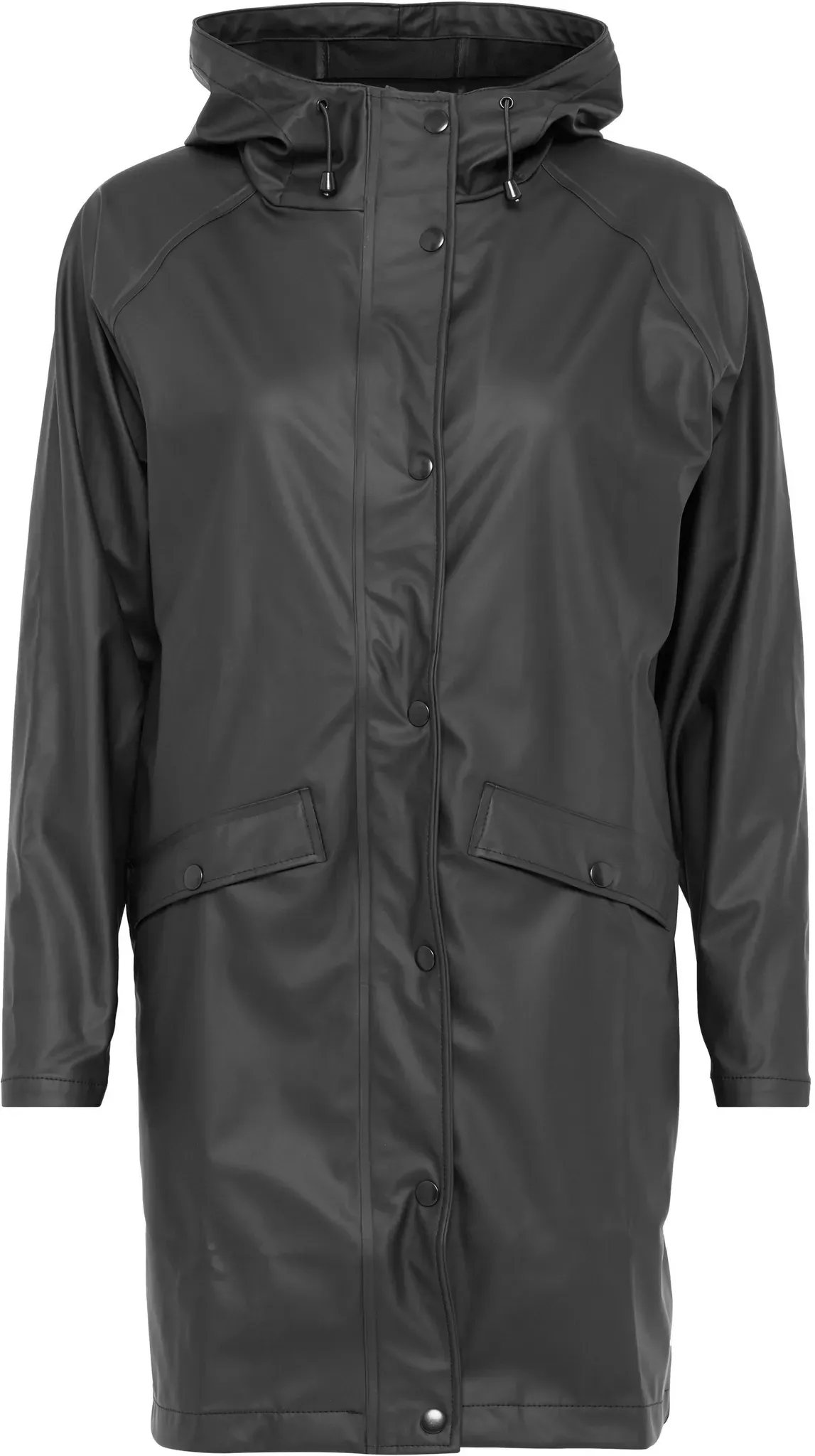 Regenjacke ICHI "Regenjacke IHTazi" Gr. XXL, schwarz Damen Jacken