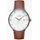 Nordgreen Philosopher Quarz Leder 36 mm PH36GMLEBRXX