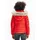 Tommy Jeans Damen Daunenjacke Basic Winter, Rot (Deep Crimson), S - S