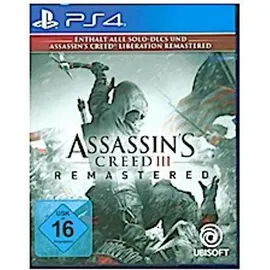 Assassins Creed III Remastered (USK) (PS4)