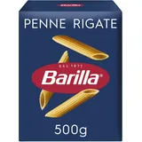 Barilla Pasta Klassische Penne Rigate n.73 aus hochwertigem Hartweizen immer al dente, (1 x 500 g) (Packung mit 6)