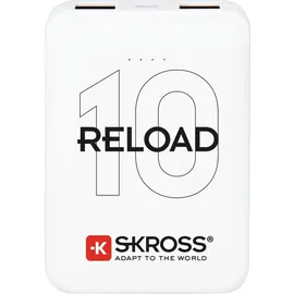 SKROSS Reload 10 Powerbank 10000 mAh weiß