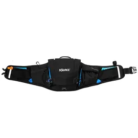 Source Hipster Ultra Hydration 1.5L+3.5L Hüfttasche (Größe 3.5L+1.5L, schwarz)