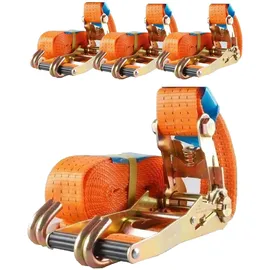Baumarktplus 4x Profi Ratschen Spanngurt Spanngurte Zurrgurt 2-tlg 6m 4t 4to 4000kg TÜV/GS