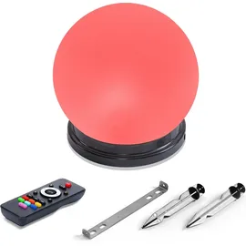 esotec Kugelleuchte Kunststoff Ø20cm inkl. IR-Fernbedienung multicolor