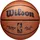 Wilson Basketball NBA OFFICIAL GAME BALL, Indoor, Leder, Größe: 7, Braun