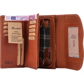 Benthill Damen Geldbörse Portemonnaie braun