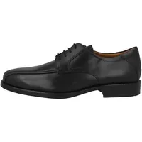 Geox Herren U Federico W Derby, Schwarz, 47 EU