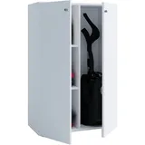 VCM Putzschrank Lona Mini mit Türen Weiß