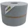 zaunzu® Doppelstabmattenzaun 50 m x 19 cm Grau/Metall