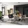 Schöner Wohnen Aluminium-Vorhangschienenset Emilia 1-läufig 160 cm Schwarz-Matt