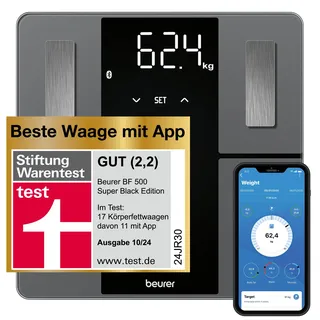 Beurer BF 500 Super Black Edition schwarz für max. 180,0 kg