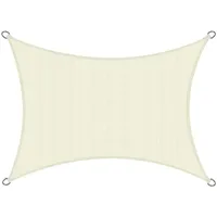 Sol Royal Sonnensegel rechteckig Creme HDPE