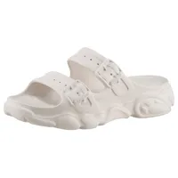 Buffalo Pantolette »CLD ARI SLIDE«, Sommerschuh, Schlappen, zum Reinschlupfen Gr. 40, creme, , 42169324-40