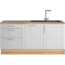 kochstation Küchenzeile KS-Ahus 180 cm grau