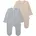 LILIPUT Overall Druckknöpfe Beige/Blau 68