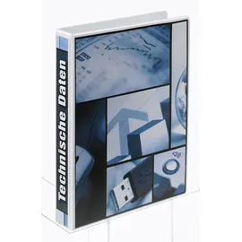 Esselte Präsentationsringbuch DIN A4 44 mm Weiß 10 St.