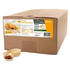 Hellma Waffelschalen für Brotaufstriche, 480 Stk Waffel