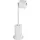 Wenko Stand Toilettenpapierhalter 2 in 1 Weiß - Matt
