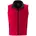Herren 2-Lagen Promo Softshell Gilet Bodywarmer JN1128 red/black M